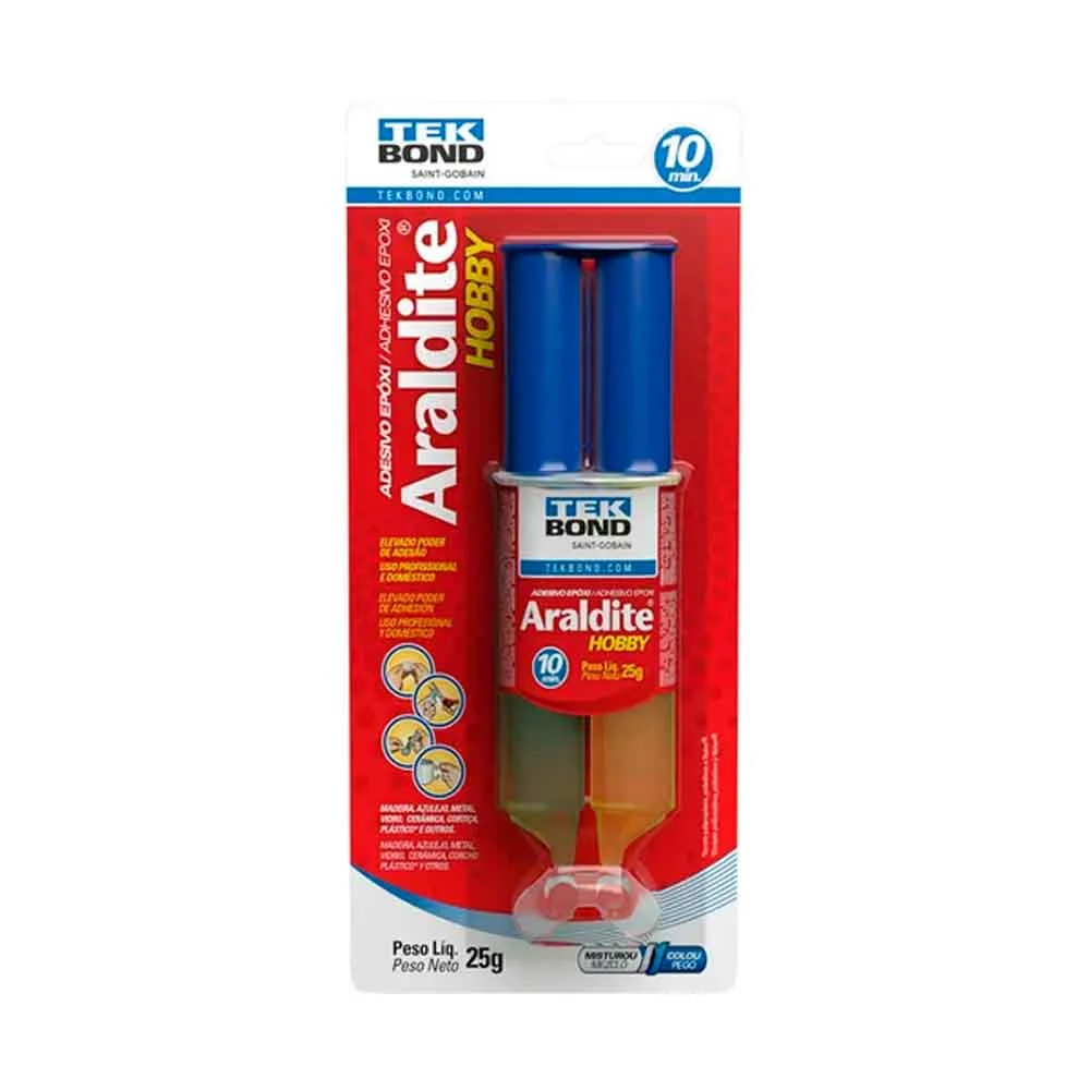 Araldite Hobby 25gr 10 Minutos Seringa